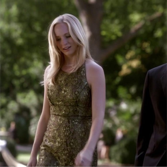 BCBG Tenya Racerback Mesh & Lace Sheath Dress Turkish Rose 4 - Picture 6 of 6